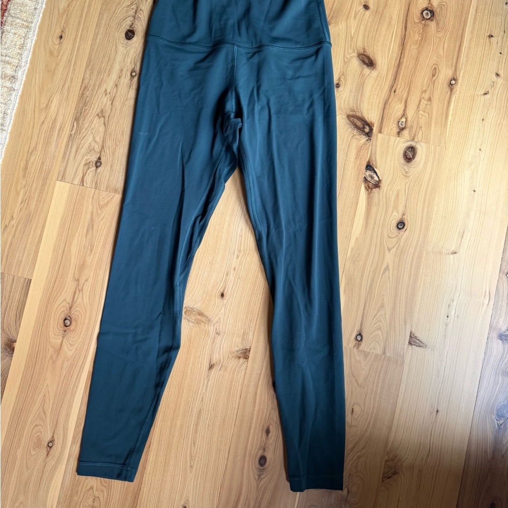 lululemon athletica Dark Green Leggings